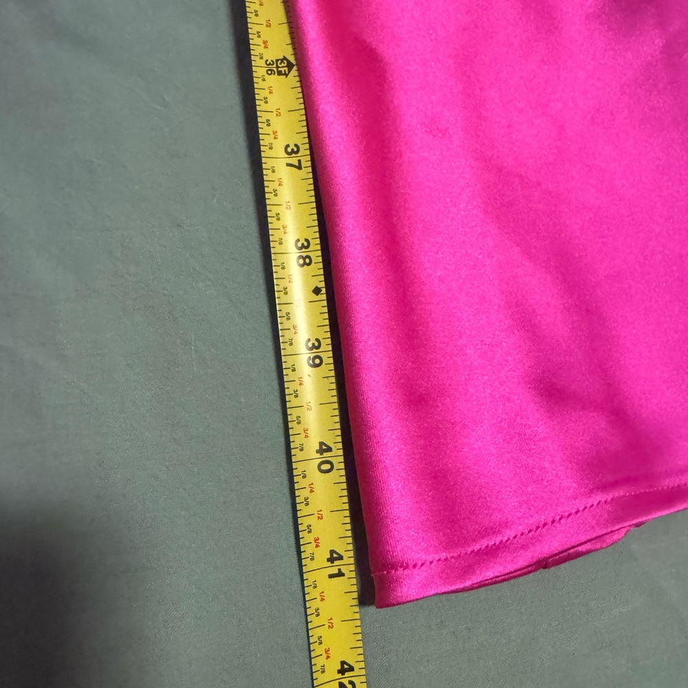House of Harlow 1960 Pink Satin Midi Dress - Picture 3 of 5